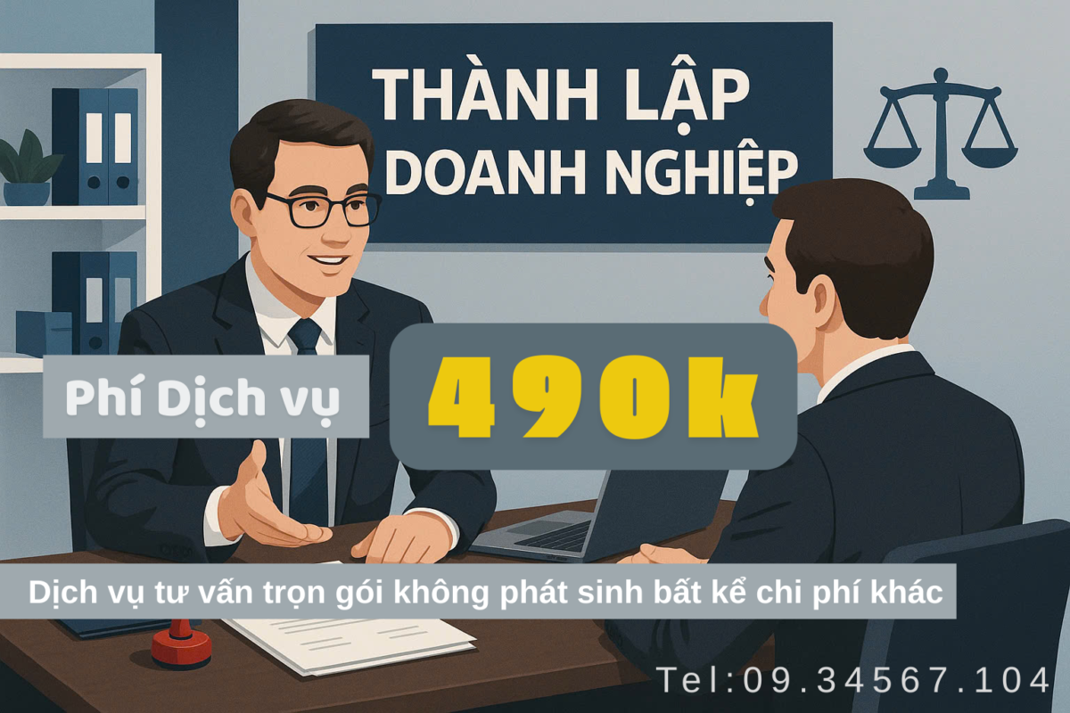 thanh lap cong ty 490k chuan